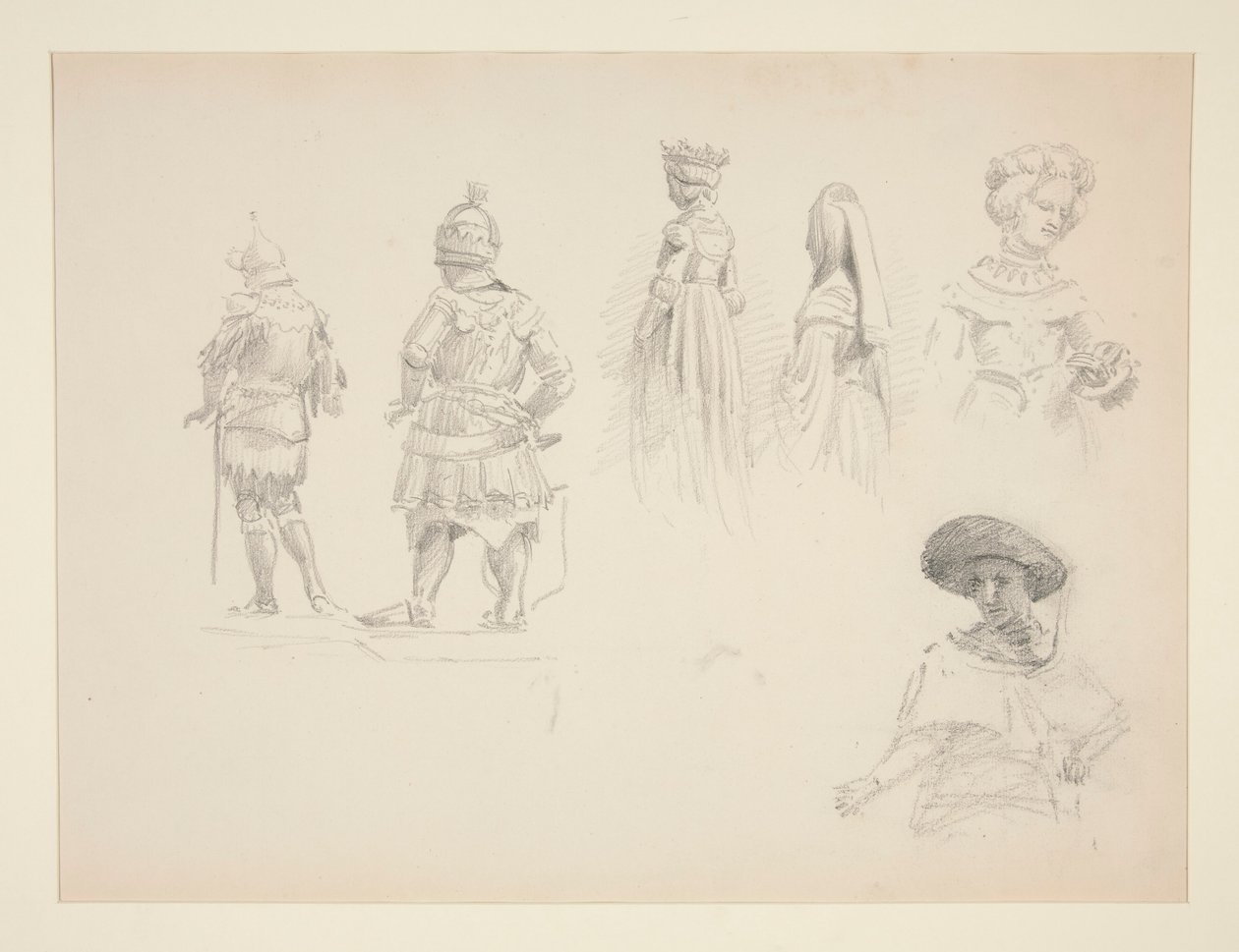 Hat ábra tanulmányozása alkotó: John Singer Sargent