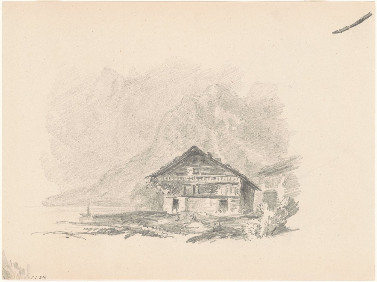 Svájci faház, 1869. alkotó: John Singer Sargent