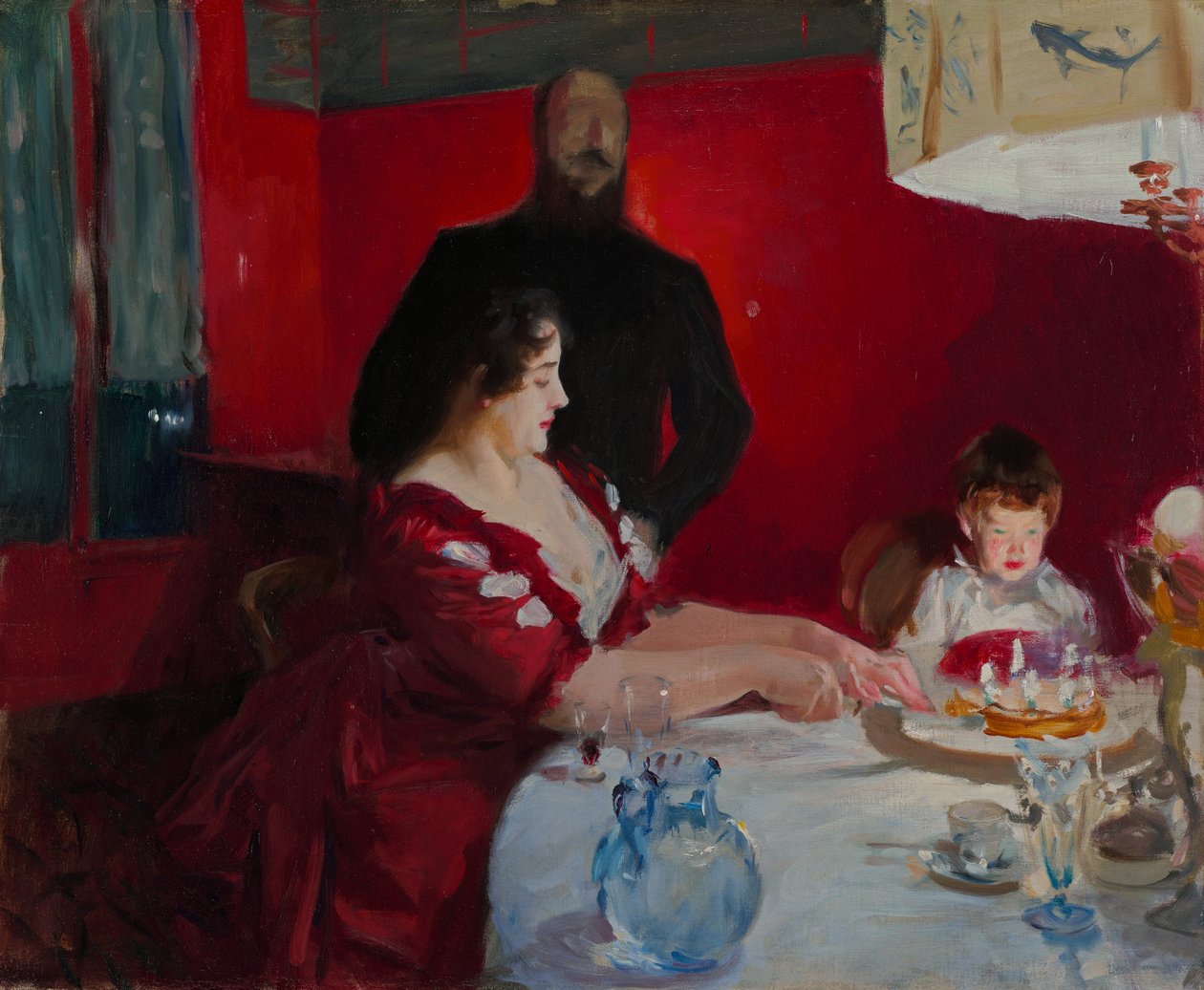 A születésnapi buli alkotó: John Singer Sargent