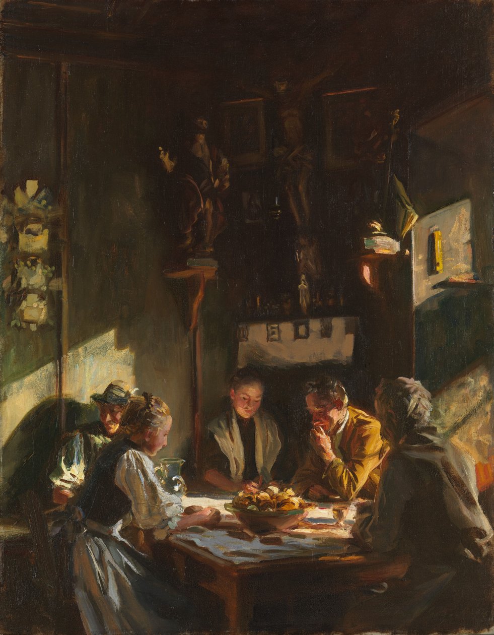 Tiroli belső tér, 1915 alkotó: John Singer Sargent