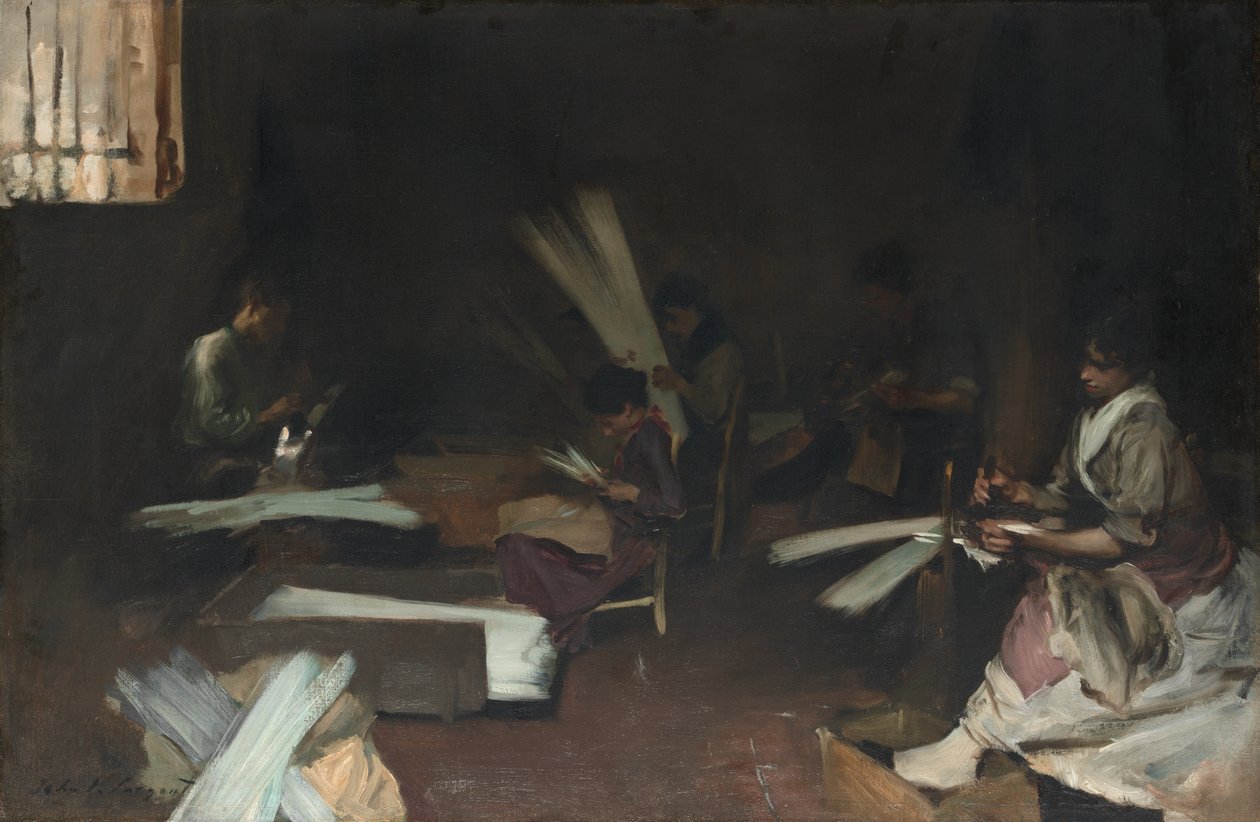 Velencei Üvegmunkások, 188082. alkotó: John Singer Sargent
