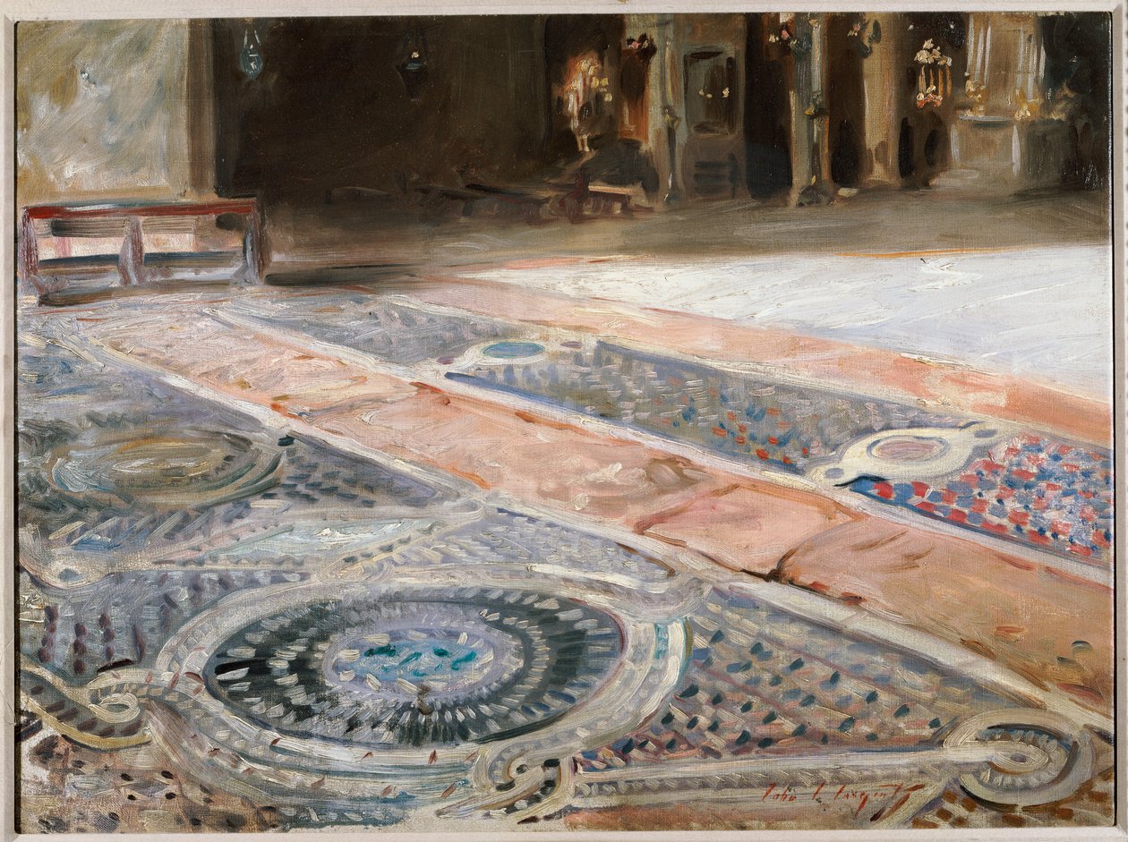 Velencei belső alkotó: John Singer Sargent