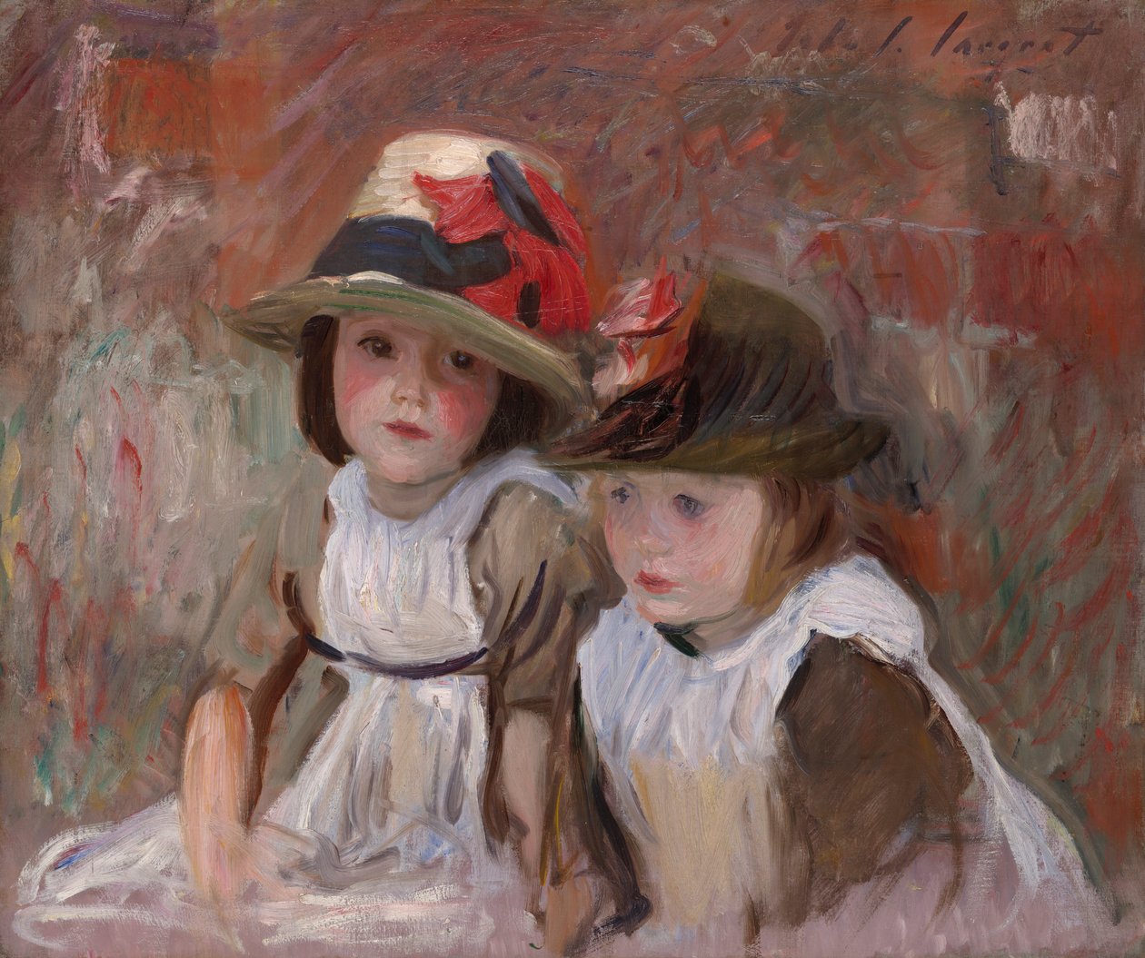 Falusi gyerekek alkotó: John Singer Sargent
