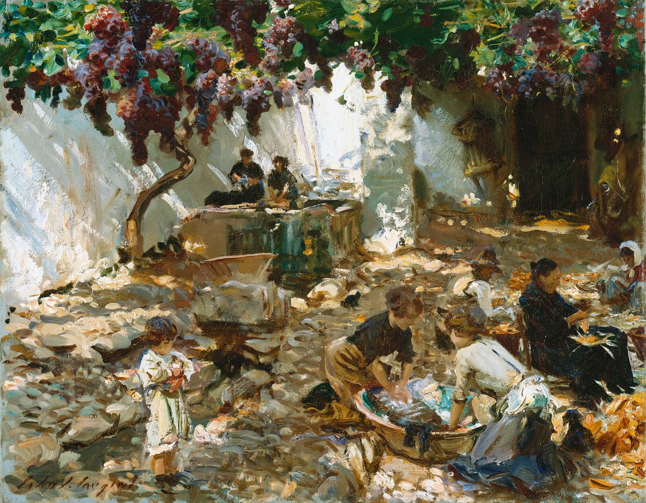 Nők a munkahelyen alkotó: John Singer Sargent