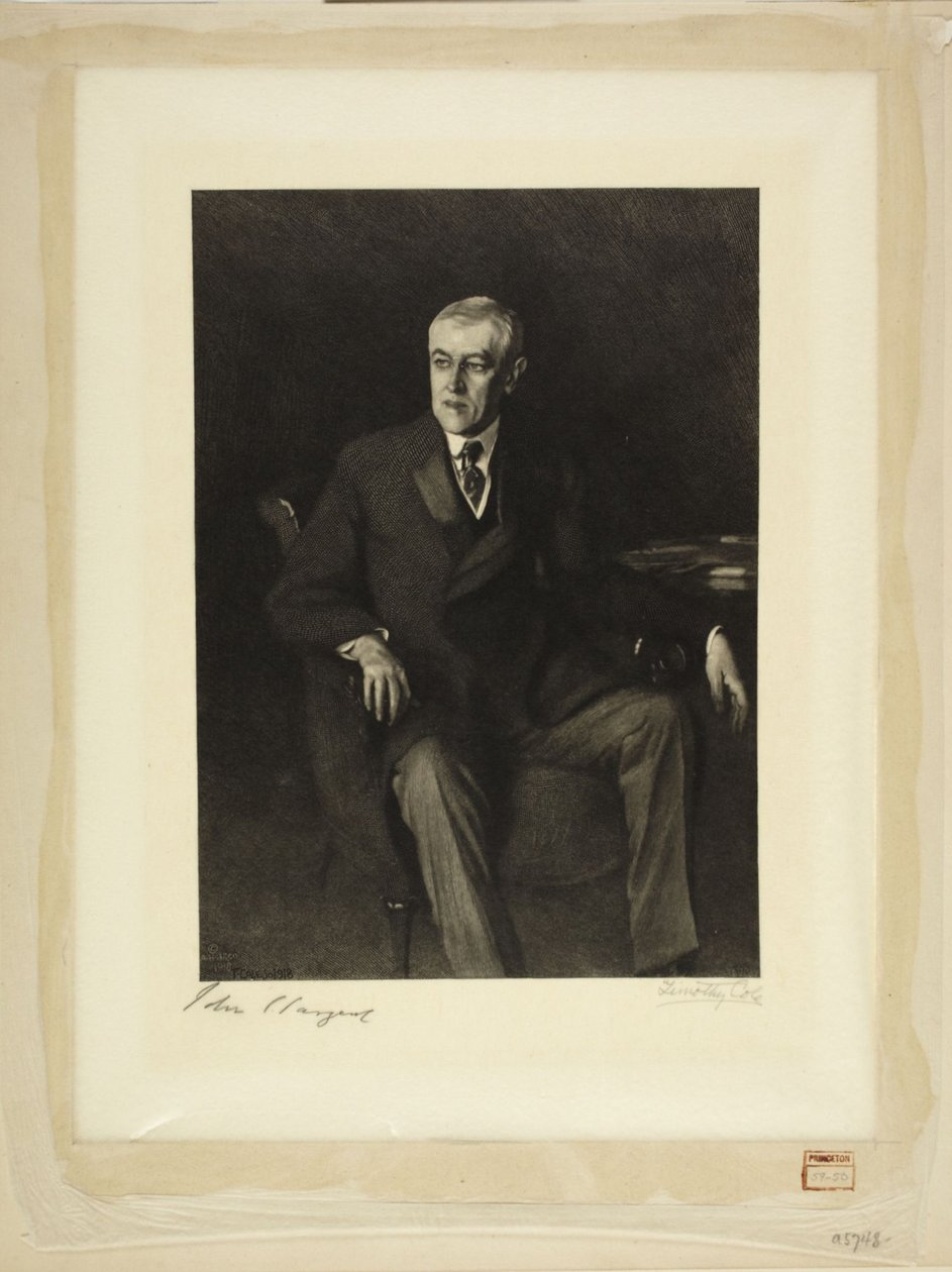 Woodrow Wilson alkotó: John Singer Sargent
