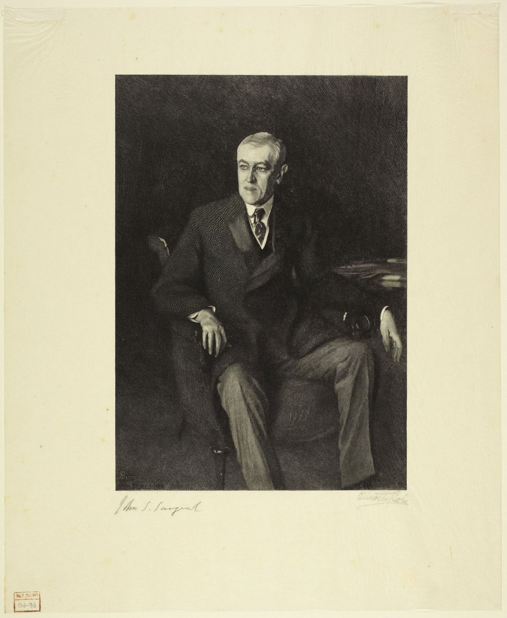 Woodrow Wilson alkotó: John Singer Sargent