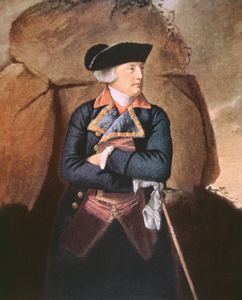 Richard Howe tengernagy (színes litó) alkotó: John Singleton (after) Copley