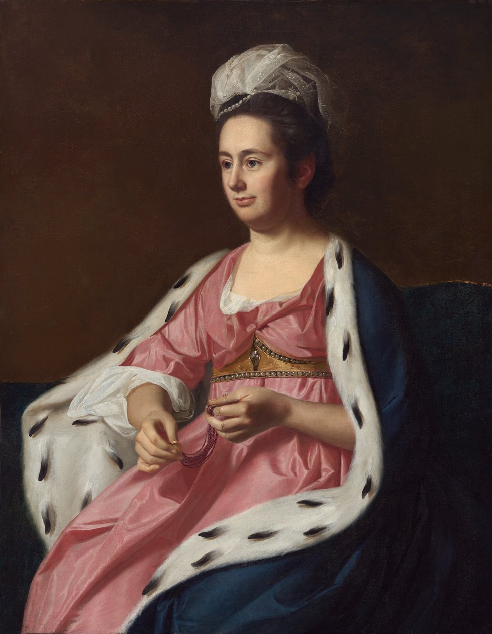 Abigail Smith Babcock (Adam Babcockné) alkotó: John Singleton Copley