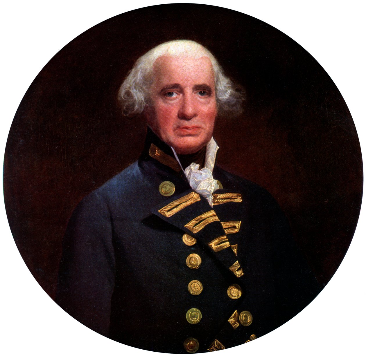 Richard admirális, Howe grófja, 1794, 1920 körül alkotó: John Singleton Copley
