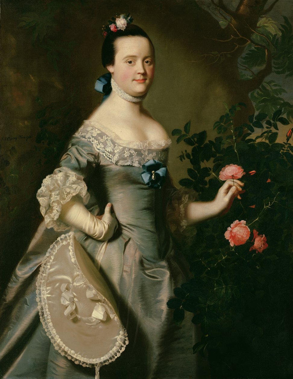Hannah Loring, 1763 alkotó: John Singleton Copley