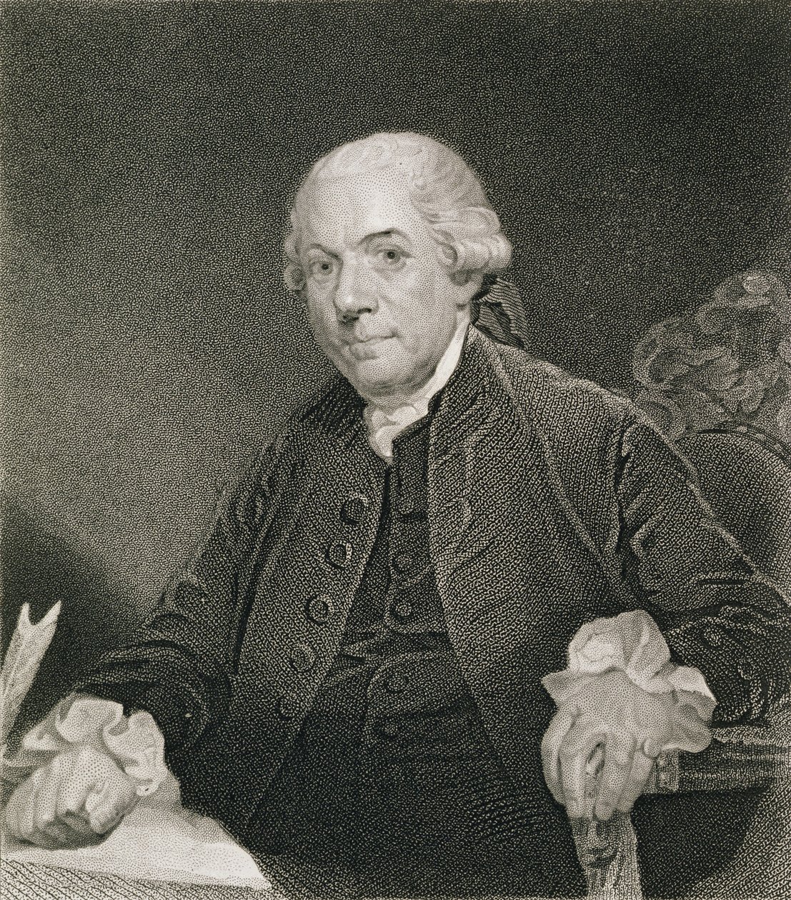 Henry Laurens, Thomas B. Welch (1814-74) metszete William G. Armstrong (1823-90) eredeti rajza után alkotó: John Singleton Copley