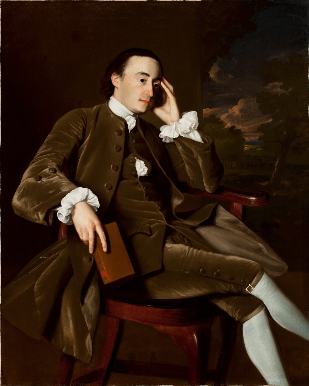 John Bours (1734-1815), 1765-70 körül (a párért lásd: 183417) alkotó: John Singleton Copley