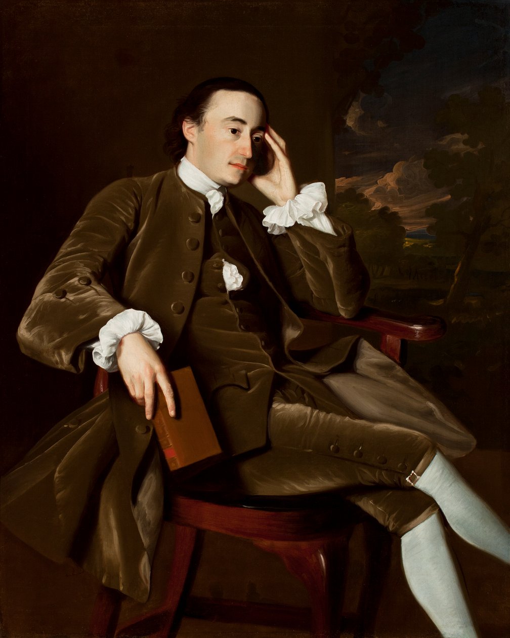 John Bours, 1763 körül (olaj, vászon) alkotó: John Singleton Copley