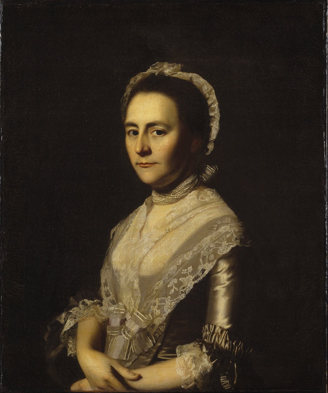 Mrs. Alexander Cumming, született Elizabeth Goldthwaite, később Mrs. John Bacon alkotó: John Singleton Copley