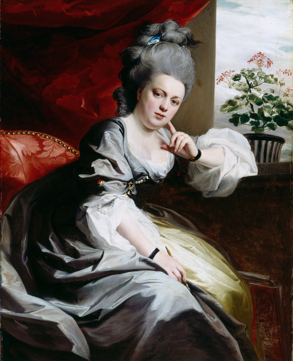 Mrs Clark Gayton, 1779 alkotó: John Singleton Copley