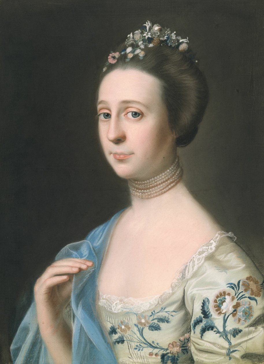 Mrs. Henry Hill (Anna Barrett) alkotó: John Singleton Copley