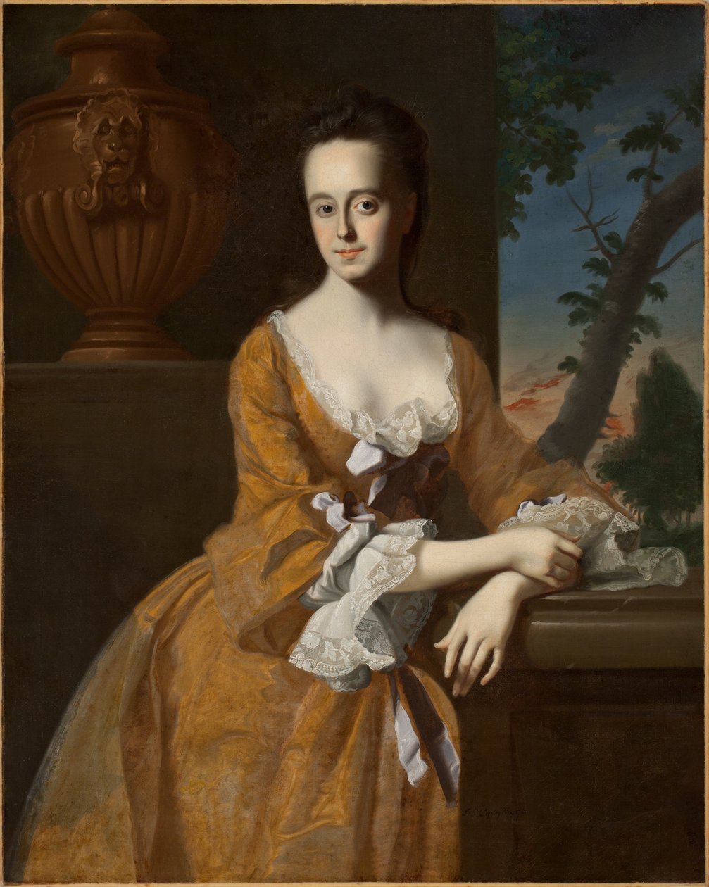 Mrs. John Murray (Lucretia Chandler) (1730-68), 1763 alkotó: John Singleton Copley