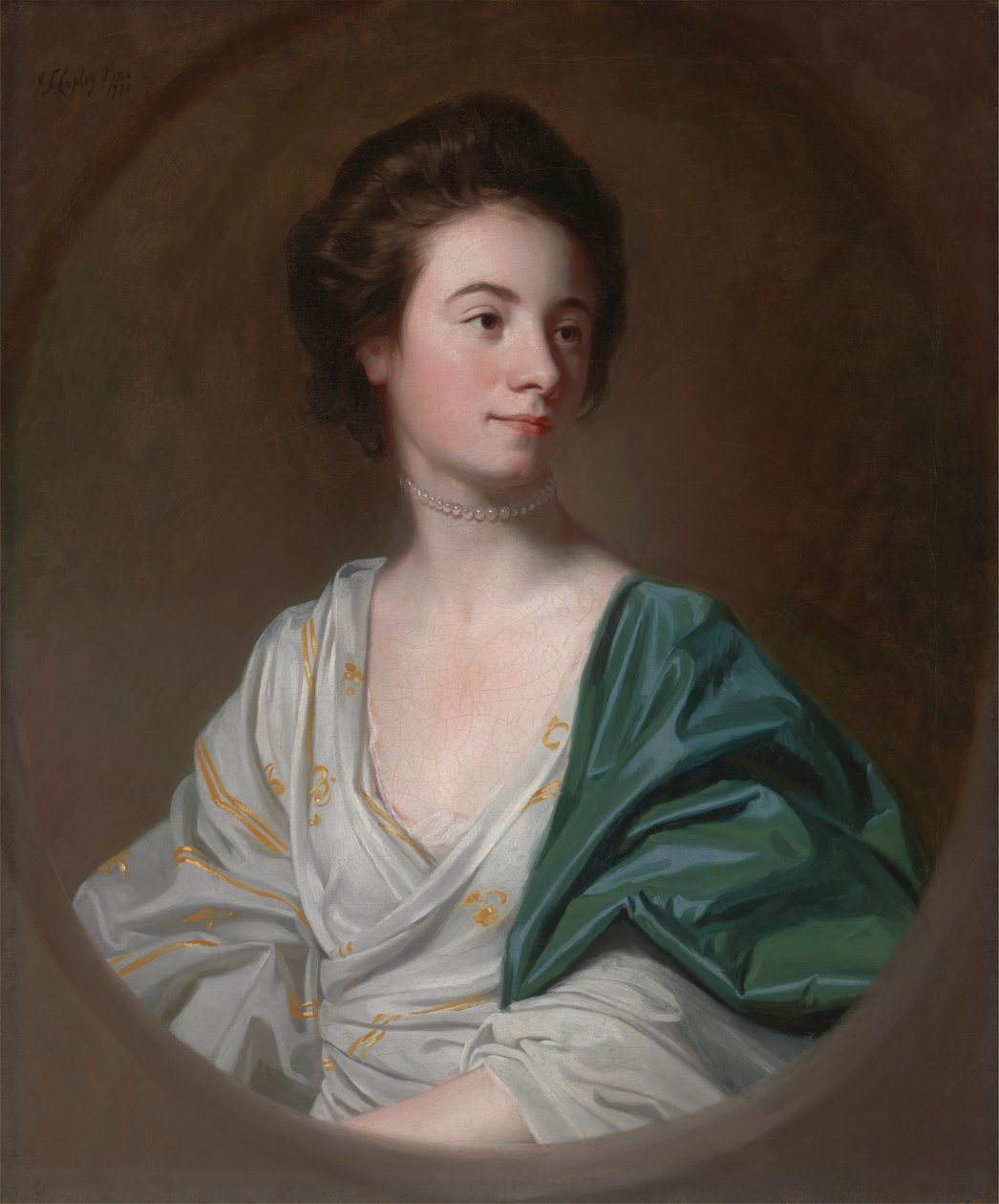 Mrs. Robert Hyde alkotó: John Singleton Copley