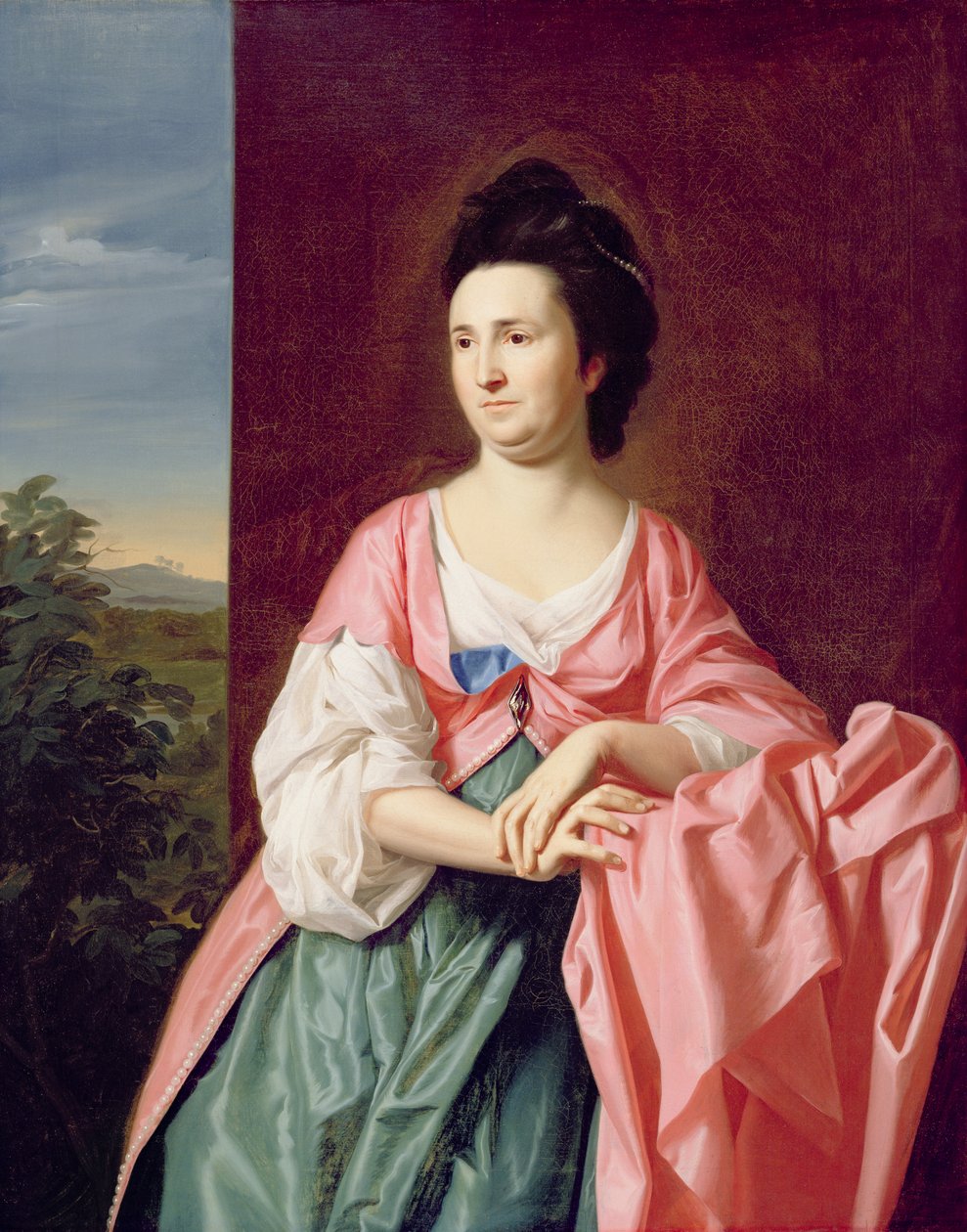 William Eppes asszony (1730/33-80 körül) 1769 körül alkotó: John Singleton Copley