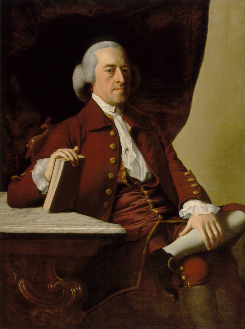 Joseph Scott portréja, 1765 körül alkotó: John Singleton Copley