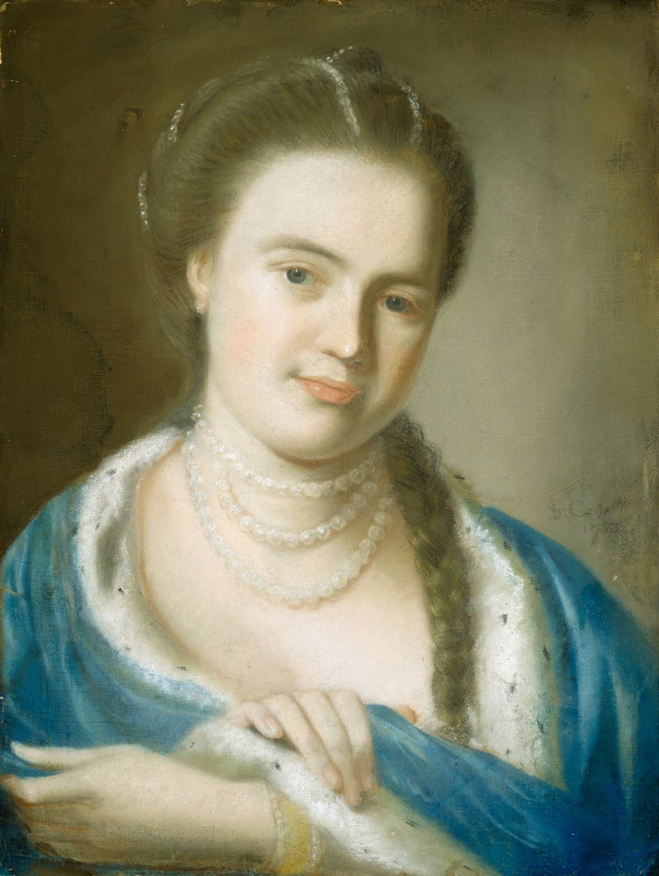 Mrs. Gawen Brown (Elizabeth Byles) portréja, 1763 alkotó: John Singleton Copley