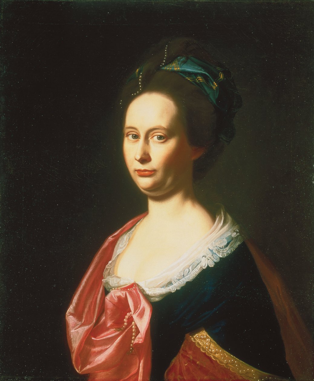 Mrs. Jabez Bowen (Sara Brown) portréja, 1771-74 körül alkotó: John Singleton Copley