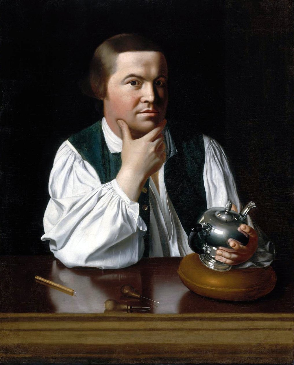 Paul Revere portréja alkotó: John Singleton Copley