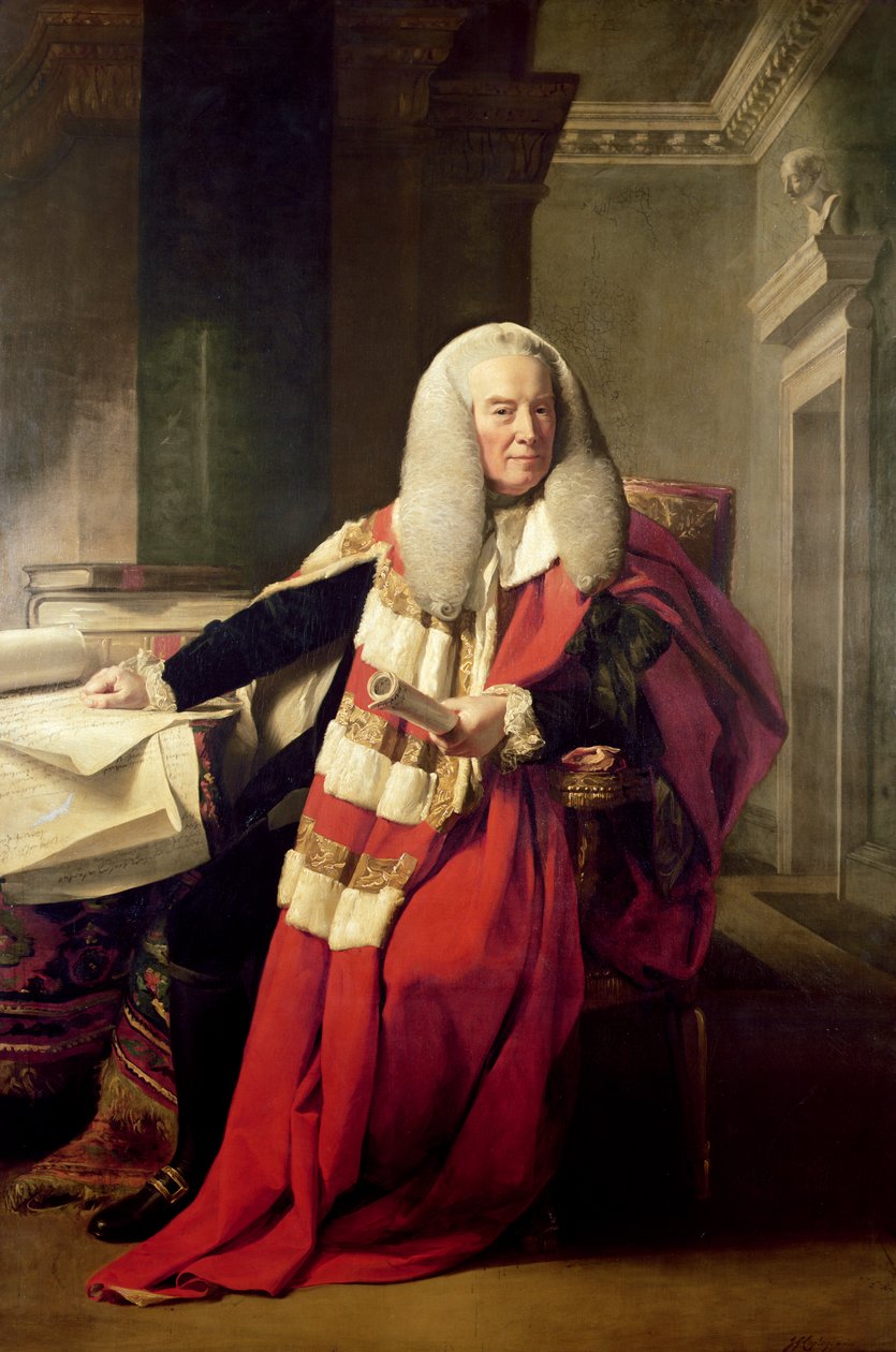 William Murray (1705-93) portréja alkotó: John Singleton Copley