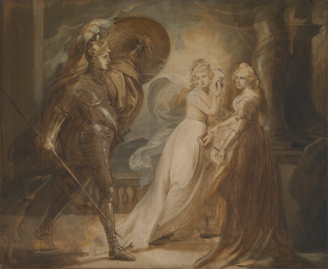 Tanulmány a „Vöröskereszt lovagjához” alkotó: John Singleton Copley