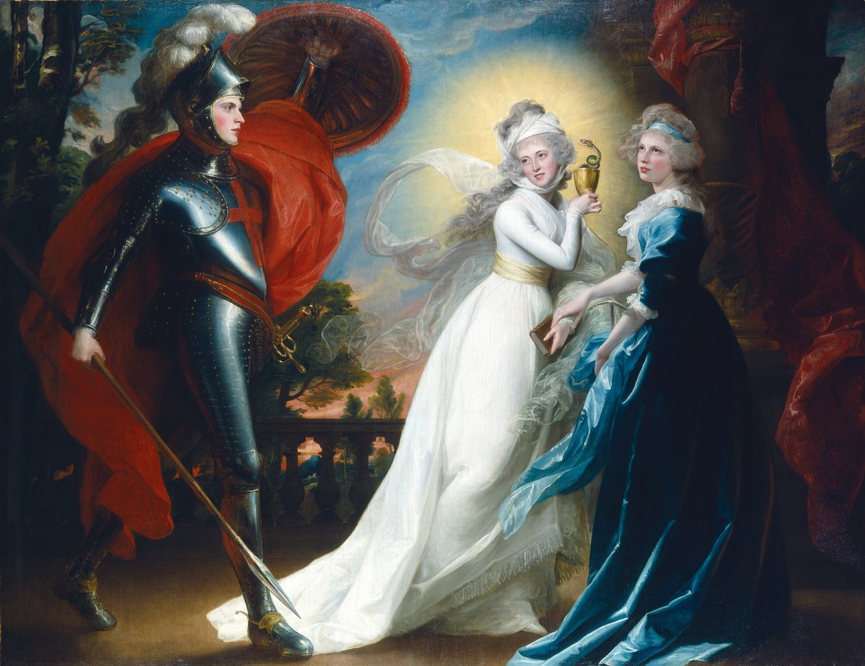 A Vöröskereszt lovagja alkotó: John Singleton Copley