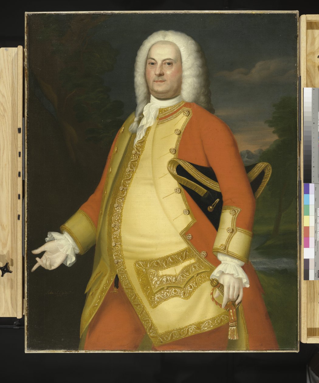 William Brattle, 1756 alkotó: John Singleton Copley