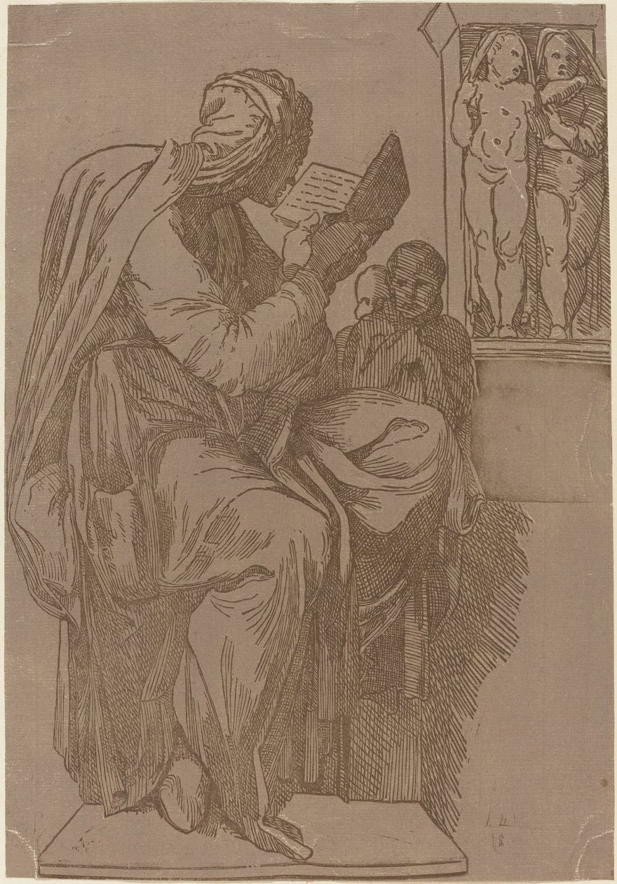 Egy Sibila-olvasás alkotó: John Skippe after Michelangelo
