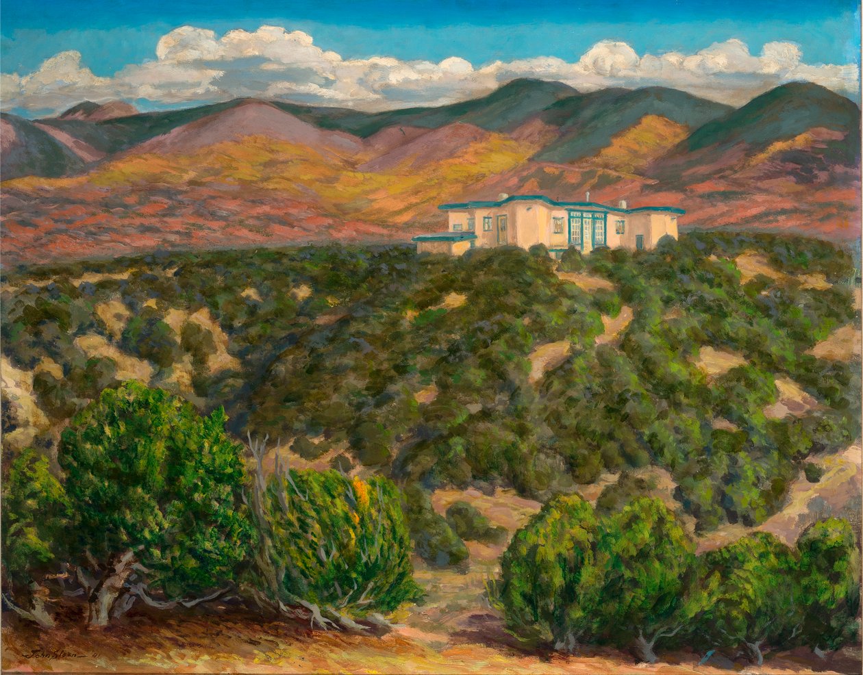 Sinagua, Santa Fe alkotó: John French Sloan
