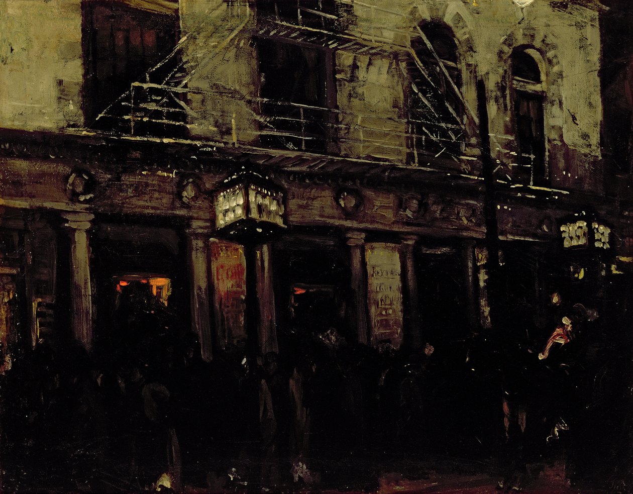 Walnut Street Theatre, Philadelphia alkotó: John French Sloan