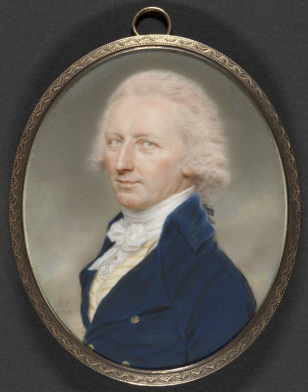 Stevenson tábornok, 1796 (olaj, elefántcsont) alkotó: John Smart