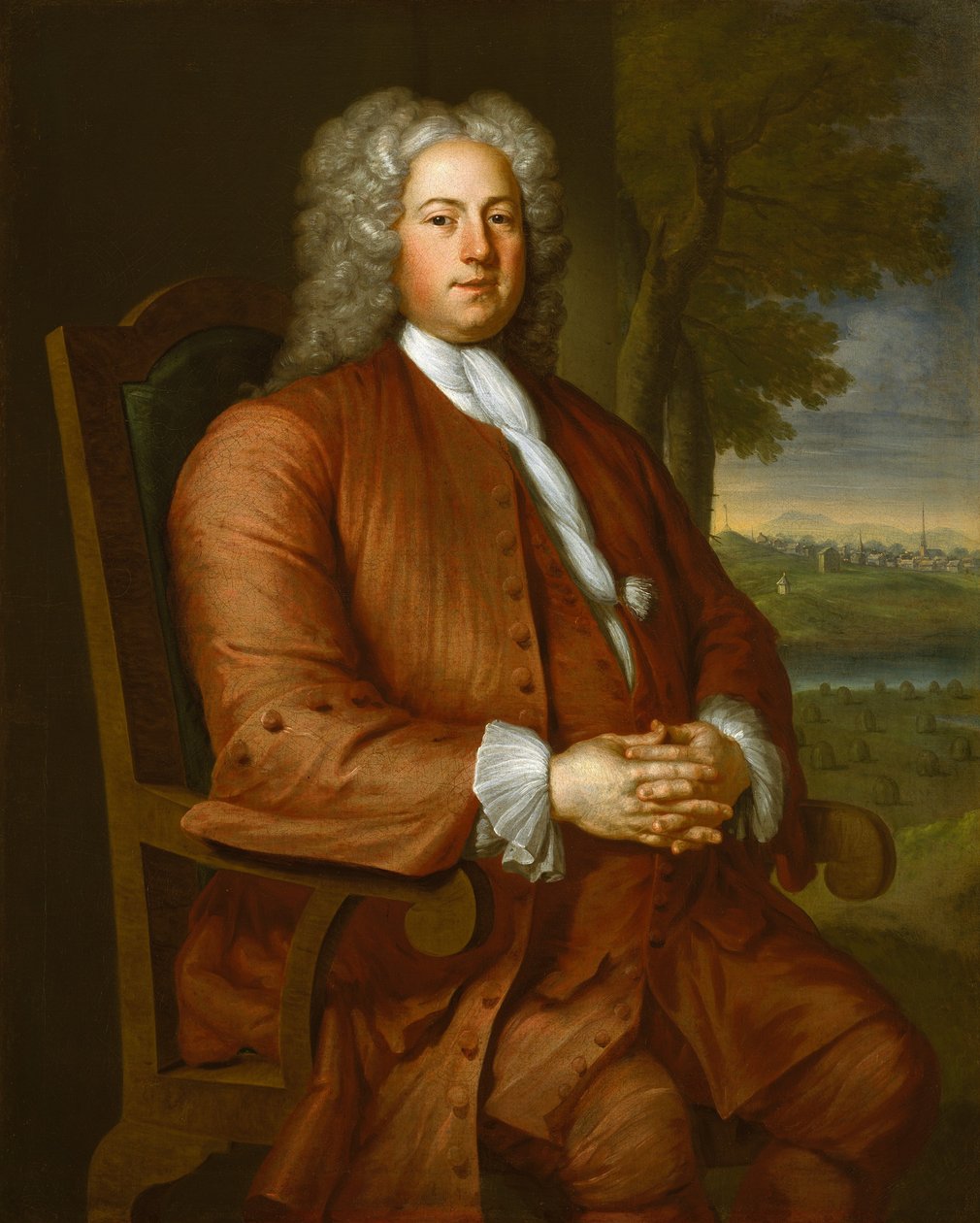 Francis Brinley, 1729. alkotó: John Smibert