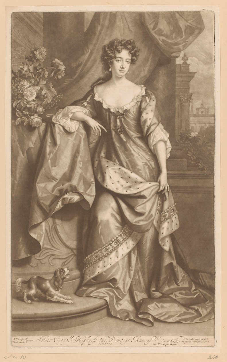 Dán Anna portréja alkotó: John Smith