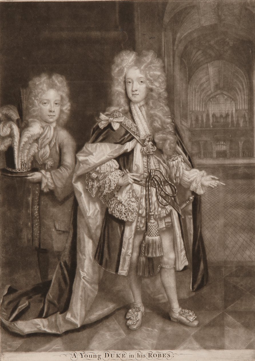 Vilmos, Gloucester hercege és Benjamin Bathurst alkotó: John Smith