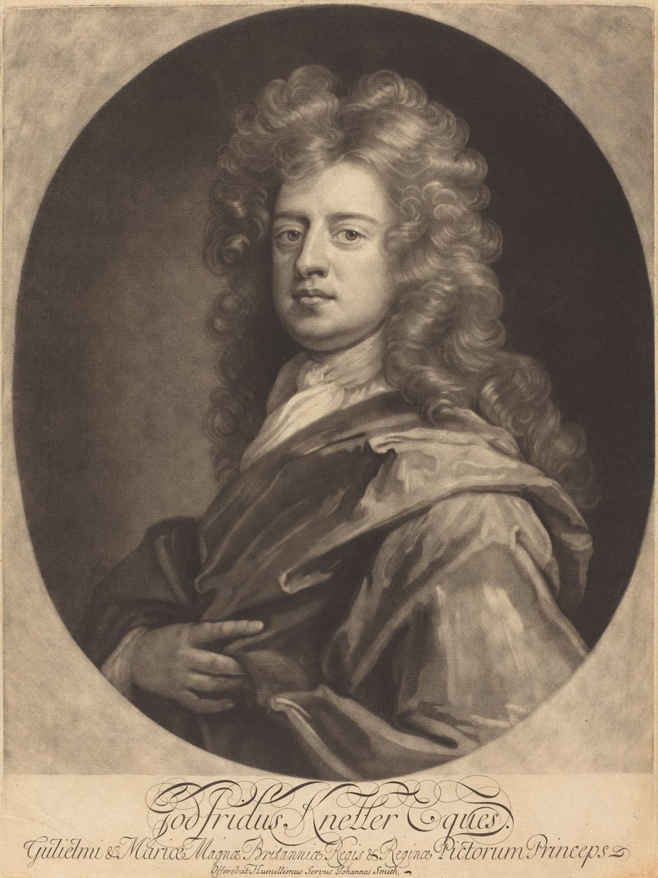 Godfrey Kneller alkotó: John Smith after Sir Godfrey Kneller