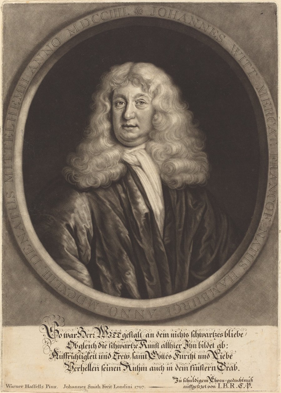 Johannes Witt alkotó: John Smith after Werner Hassells