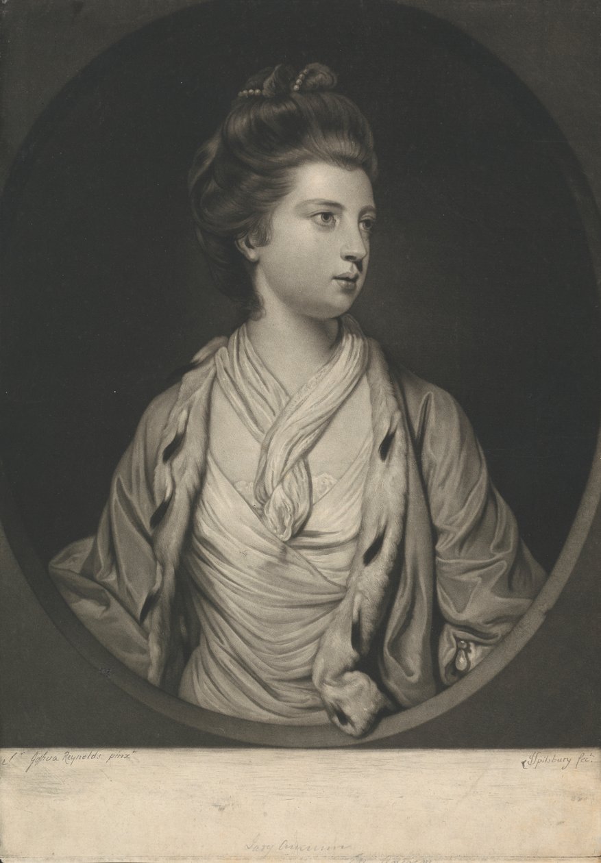 Ancrum grófnője alkotó: John Spilsbury