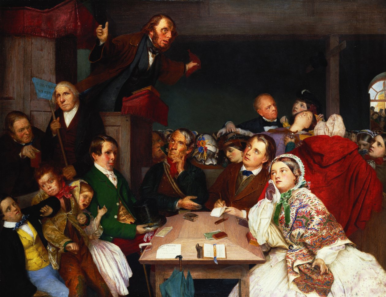 A prédikáció, 1859 alkotó: John Stirling