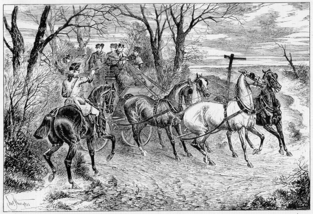 Az út lovagja, 1881. alkotó: John Sturgess