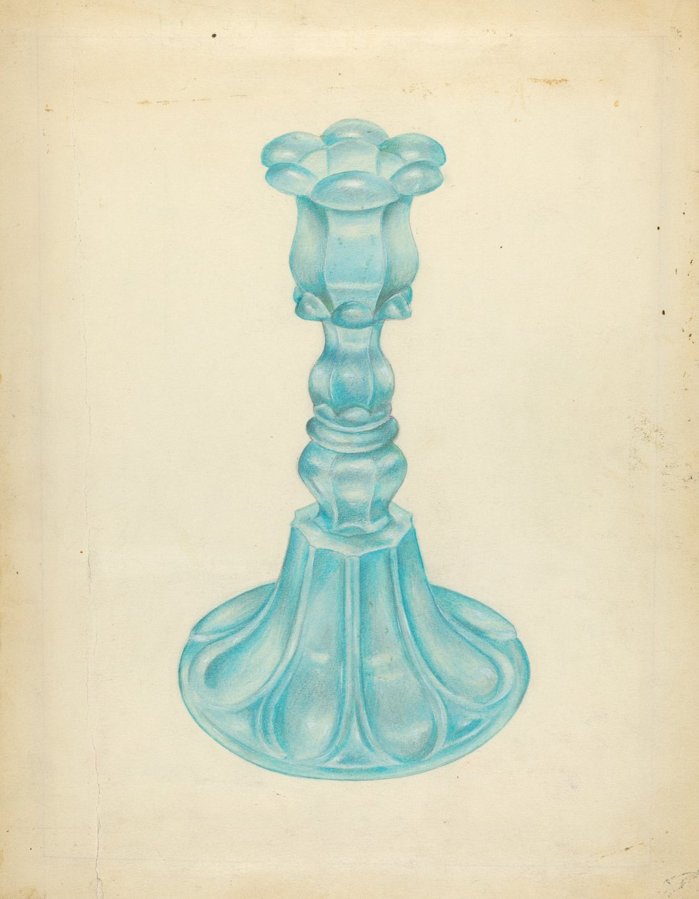 Gyertyatartó, c. 1940. alkotó: John Tarantino