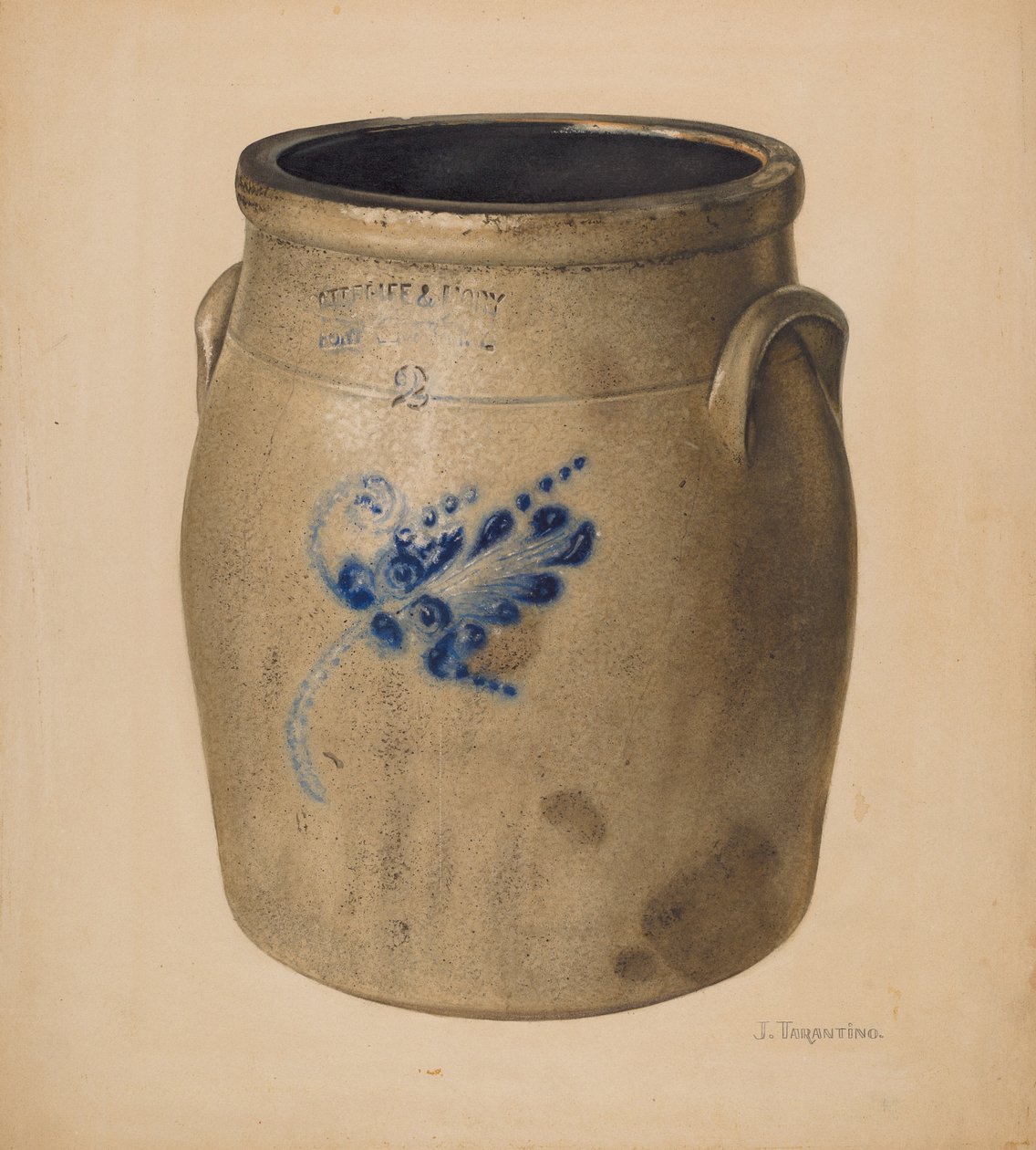 Crock, c. 1938. alkotó: John Tarantino