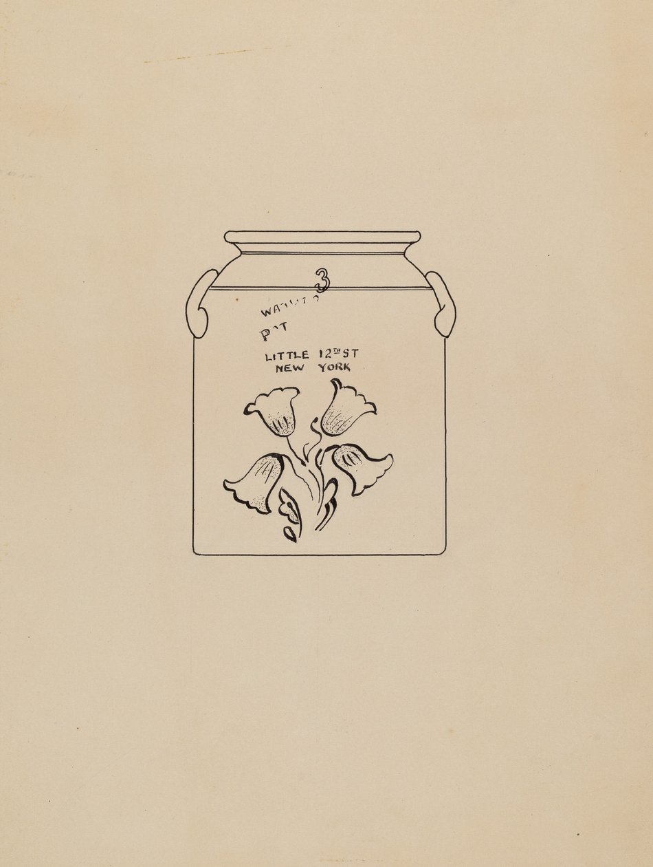 Jar, c. 1940. alkotó: John Tarantino