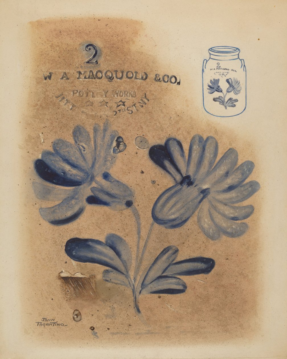 Jar, valószínűleg 1937. alkotó: John Tarantino