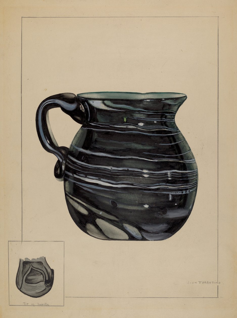 Kancsó, c. 1936. alkotó: John Tarantino