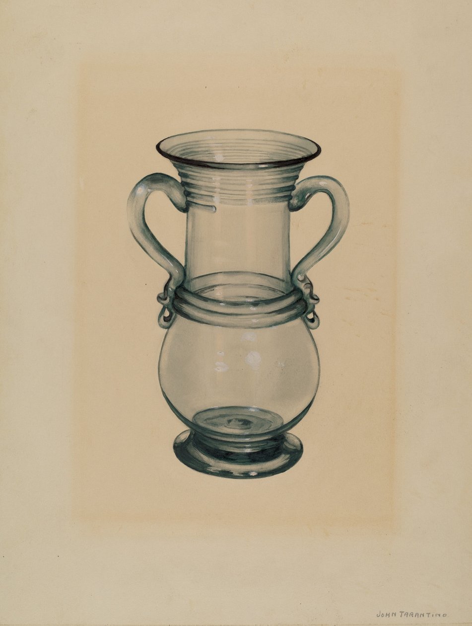 Váza, c. 1936. alkotó: John Tarantino