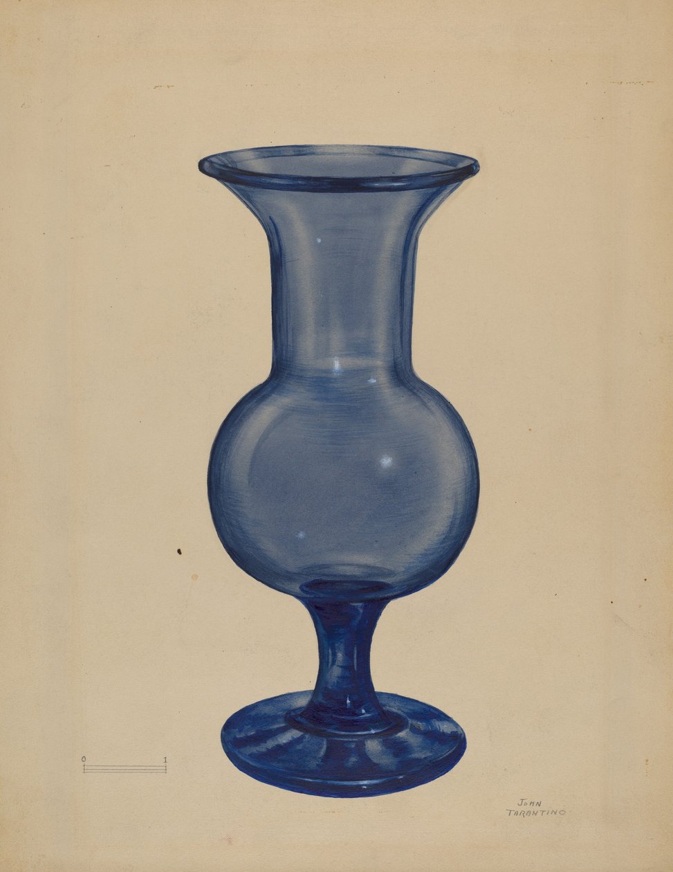 Váza, c. 1936. alkotó: John Tarantino